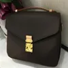 Bolso de hombro para mujer de cuero genuino de moda 407802238