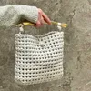 Сумка Sardines BottegVentas Woven Bag 2023, популярная, модная, универсальная и дизайнерская, с цветным дизайном, женская тенденция через плечо, портативная сумка