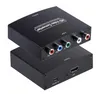 YPBPR R/L till HD-MI-kompatibel omvandlare 1080p Video Audio Adapter Splitter för DVD HDTV Monitor Projector