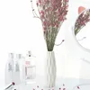 Vases Style nordique Vase en plastique fleur décoration moderne maison imitation pot en céramique pour l'arrangement de fleurs