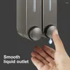 Liquid Soap Dispenser Bathroom Press Shower Supplies Extractor Type 420ml For Mounted Wall Shampoo El Gel