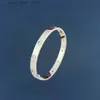 Chain Classic Gold Plated Stainless Steel Men's And Women's Bracelet High Quality Zircon Never Fade Jewelry Christmas Gift YQ231208