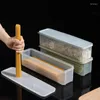 Storage Bottles Noodle Box Long Noodles Crisper Airtight Containers For Food Plastic Organizing Boxes Useful Things Kitchen Item