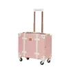 Suitcases Vintage Luggage 18 "small Lightweight Password Boarding Suitcase Small And Fresh