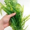 Decorative Flowers 84cm Artificial Hanging Plants Green Rattan Fern Persian Grass Plant Vine Wedding Garden Balcony Garland Decoration Fake