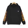 AMI Hoodies Sweatshirts Sweats Chasqueurs Designer Amires Amirs Hoodies 22SS High Street Pullover Lettre imprimée Sweat à capuche noir Hoodie 1 82CB