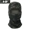 Cycling Caps Masks Multicam Tactical Balaclava Military Full Face Mask Shield Cover Cycling Army Airsoft Hunting Hat Camouflage Balaclava Scarf 231207