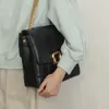 Вечерние сумки Song, брендовый дизайн, женская сумка на плечо, модная золотая цепочка, шоколадная пряжка из натуральной кожи, через плечо