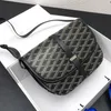 Sıradan tasarımcı Erkek Kadın Saddles çantaları 7a kaliteli lüks messenger crossbody çanta klasik zarf moda çanta omuz çantası go avlu çanta cüzdanları