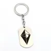 Schlüsselanhänger No Man's Sky Schlüsselbund Mans Dog Tag Schlüsselanhänger Halter Chaveiro Spiel Kette Anhänger Männer Geschenk Schmuck YS102183300M