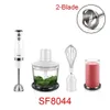 Utensili per frutta e verdura Frullatore a immersione in acciaio inossidabile 3 in 1 Frullatore elettrico ad immersione con ciotola Tritacarne da cucina Chopper Whi Otlqo