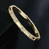 designerVan pulseira de trevo de quatro folhas moda feminina pulseira de trevo de alta qualidade estreita caleidoscópio pulseira de zircônia clássica