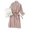 Men's Sleepwear Women Bathrobe Terry Bath White For El Robe Sauna And Swimming Pool Soft Cotton Large Size Long Men