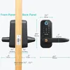 Inteligentny blokada Hornbill Bluetooth Smart Door Block Biometryczne elektroniczne uchwyt Deadbolt Blops Bezpośredni zapis Smart Home Security 231207