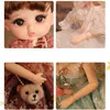 Dolls BJD Doll مجموعة كاملة 1/6 30 سم 18 متحركة مفصلية DIY DIY BJD Dolls Princess Toys Round Face Hair Hair Long Diy Gift for Girls 231208