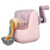 Accesorios para la casa de muñecas DIY Máquina de pasta de arcilla colorida Niños Juego de simulación Simulación Cocina Traje de helado Modelo para niña Juguetes Regalo 231207