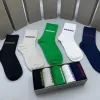 2023 Designer Mens Womens Socks Five Pair Luxe Sports Winter Mesh Letter Printed Sock Embroidery Cotton Man With Box