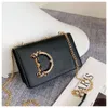 Luxury Designer Handbag Tote Premium Leather Alligator Chain Shoulder Bag Fashion Metal Crossbody Bag Women Mini Flip Bag Purse