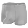 UNDUPTS MENS BOXERS BUZ İLE İLGİLİ YAPILI 3D KROCK BOXER FİL Burun Şortları Mayo Gagaları Lingerie İnce Erkekler Yüzmek