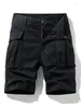 Shorts pour hommes 2023 Cargo Casual Mâle Vêtements Vêtements d'été Bermuda pour coton Homme Corvées Charge Shores de Green Streetwear Z409
