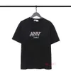 Lanvin Hoodie Men's T-shirts Top Quality Lanvin Mens Angel t Shirts Short Sleeves Palm Embroidery Anti Wrinkle Fashion Casual Men Clothing Lanvins 6J08