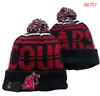 Gorro Alabama Crimson Tide Marrom Minnesota Golden Gophers Gorro North American College Team Side Patch Lã de inverno Esporte Chapéu de malha Bonés de caveira