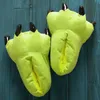 Slippers Winter Warm Soft Indoor Floor Slippers Women Men Kids Baby Shoe Paw Funny Animal Christmas Monster Dinosaur Claw Plush Home Boot 231207