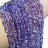 Loose Gemstones Fine Natural Clearly Amethyst Purple Irregular Gravel Gemstone Beads For Jewelry Making DIY Bracelet Necklace 6-8mm 15''