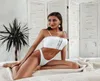 Sexy Solid White Black Bikini 2020 Zipper Push Up Swimsuit Swimwear Women Pushup Bikinis Set Brazilian Thong Swim Bathing Suit9977960