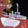 Wine Glasses Funny Creative Bathtub Cocktail Glass Electric Cyclic Water Spray Cup Milkshake Cold Drinks Bar Nightclub TIKI Flip Wine Tumbler 231208