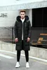 Piumino da uomo nuovo piumino oversize al ginocchio cappotto spesso da uomo abbigliamento invernale da uomo