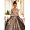 Prom Satin a Line Sexy High Slpt Sweetheart Formal Women Gowns Maniche Vestidos de nolia Abito a spasso