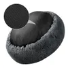 Canis Pens Pet Dog Bed Confortável Donut Cuddler Canil Redondo Ultra Macio Lavável e Almofada de Gato Inverno Quente Sofá Venda 231206