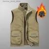 Gilets pour hommes Hommes tactique militaire gilet rembourré grande taille vêtements d'extérieur hiver homme chasse vêtements pour hommes livraison gratuite camping veste sans manches Q231208