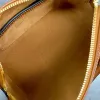 Crossbody handtag resväska lyxdesigner axel mini kvinnor herr handväskor vintage äkta läder tyg pochette kopplingspåsar