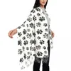 Scarves Dog Pattern Scarf For Womens Warm Winter Shawls And Wrap Long Shawl Evening Dress