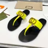 Luxury Men Woman Classic sandals slippers Summer Rubber shoe beach Slides letter Flat heel designer Metal button Lazy lady Loafers Flip flops