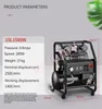 Compresseur d'air silencieux 1580W 15L, pompe à Air Portable à tige de traction, sans huile, pour réparation à domicile, gonflage de pneus, compresseur silencieux