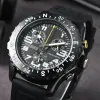 Top Luxury Men's Watch Quartz Endurance Pro Avenger Chronograph 44mm Watches Multiple Colors Rubber Men Watches Glass Wristw281l