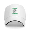 Casquettes de baseball Vegan Strong Bull Lifestyle Casquette de baseball Boonie Chapeaux Camionneur Été Femmes Hommes