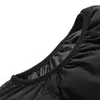 Męskie kamizelki Męskie moda jesienna kamizelka zimowa zagęszcza bawełniana kamizelka bez rękawów kurtka z kapturem ciepła odłączona czapka warstwowa 231207