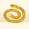 unisex ed ridning whip 24k guldpläterad halsband kedjor njgn063 mode bröllop gåva gul guld tallrik kedja halsband12377082366771