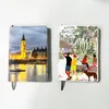 Smyckespåsar A5 Size SubliMation PU Leather Journals anteckningsbok för anpassning för anpassad tryckning