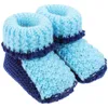 かぎ針編みの靴生まれのサンダルベビー用品手作りのニット素敵な編み物のブーツ幼児