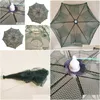 Fishing Accessories Wholesale Umbrella Net Folding Gear Fishings Tools Drop Delivery Sports Outdoors Otbzy