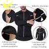 Uomo Vita Trainer Top Hot Sauna Corsetto dimagrante Body Shaper Perdita di peso Cerniera Sudore Top Fiess Allenamento Camicia Shaper