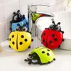 Coccinelle porte-brosse à dents dessin animé Animal insecte mur ventouse brosse à dents porte-dentifrice support conteneur salle de bain organisateur