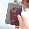 Card Holders Traveling Waterproof Passport Protector Holder Transparent PVC Wallet Cover ID Business Case