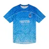 Футболки Limited New Trapstar London 2023 Мужская футболка с коротким рукавом унисекс синяя рубашка для мужчин Модные футболки Haruku Мужские футболки 6888ss
