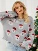 Women's sweater knitted Old Man's Sweater Men's sweater for Women Father Christmas Style clothing Autumn Winter 231205